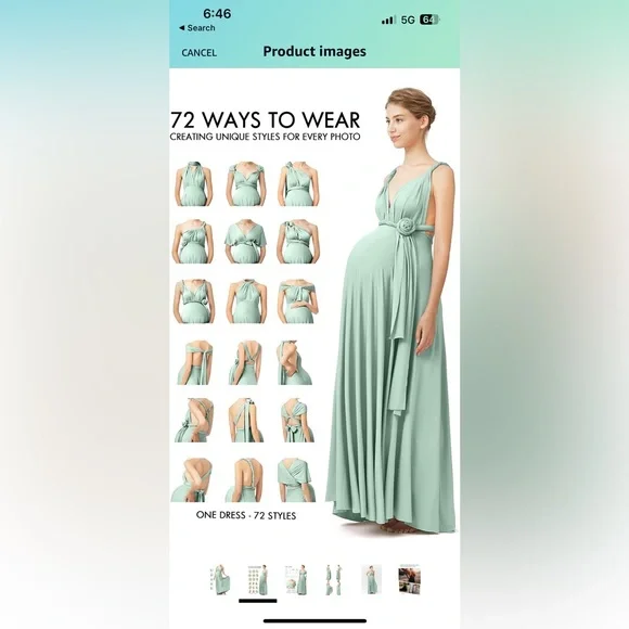 green emerald velvet dress Plus Size Convertible Dress Singapore main image 0